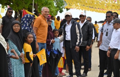 އަޅުގަނޑުމެން މި ތިބީ 130،000 ވޯޓު ކަށަވަރުކޮށްގެން: ރައީސް