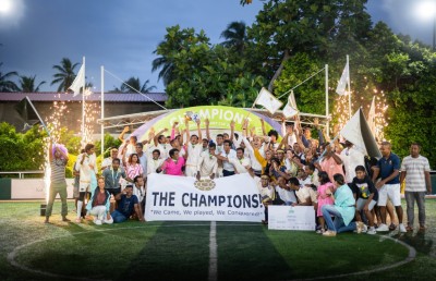 ޓެކާސް ރިސޯޓް ފުޓްސަލް ކަޕް ޗެމްޕިއަންކަން ވެލާ ހޯދައިފި