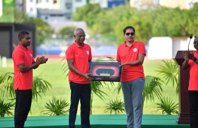 އެންމެ ފަހުން މާލެއަށް ސިންތެޓިކް ޓްރެކެއް، އެތައް ބައެއްގެ އުއްމީދު ފުރިހަމަވި ދުވަހެއް