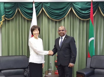 ޖަޕާން ސަރުކާރުން ރާއްޖެއަށް 8.4 މިލިއަން ރުފިޔާގެ ހިލޭ އެހީއެއް