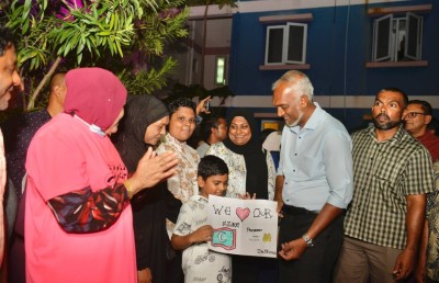 ހިޔާ ފްލެޓަށް ވަނުމަށް ކުރި ހަރަދު އަނބުރާ ދޭނަން: މުއިއްޒު