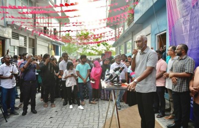 މާލޭގެ ހުރިހާ މަގެއް ހަދައިދޭނަން: މުއިއްޒު