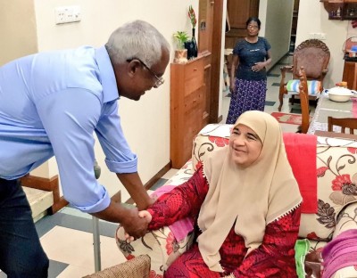 އަމީނާގެ އާއިލާއަށް ރައީސް ތައުޒިޔާ ވިދާޅުވެއްޖެ