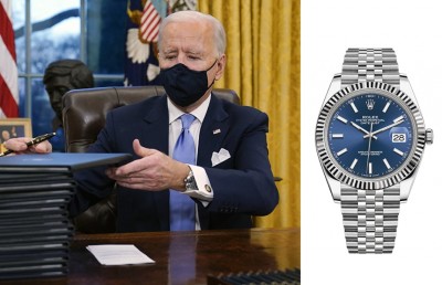 ބައިޑެންގެ ރޮލެކްސް ގަޑި ބަހުސަކަށް ވެއްޖެ