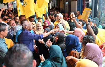 އިންތިހާބަށް ނުފޫޒު ފޯރުވަން އިދިކޮޅު ފަތުރަނީ ދޮގު ވާހަކަތައް: ރައީސްގެ ކެމްޕެއިން ޓީމް