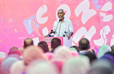 މުއިއްޒުގެ ފުރަތަމަ ވާހަކަފުޅު: ދެއްވީ ސިފައިން ފޮނުވާލާނެ ކަމުގެ ކަށަވަރުކަން!