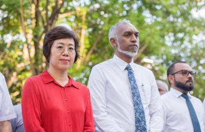 ޗައިނާގެ ރައީސް އިންތިހާބީ ރައީސް މުއިއްޒަށް މަރުހަބާ ވިދާޅުވެއްޖެ