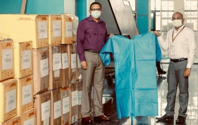 އެމްޕީ ނާޒިމް މެދުވެރިކޮށް ލިންބާގްގެ ވެރިޔާ މިފަހަރު ހަދިޔާކުރީ 1000 ޕީޕީއީ ސެޓް
