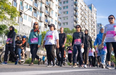 "ޕިންކް ރިބަން ރަން ވޯކް" އަށް އާއްމުންގެ ބޮޑު ތަރުހީބެއް