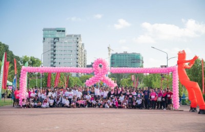 "ޕިންކް ރިބަން ރަން ވޯކް" އަށް އާއްމުންގެ ބޮޑު ތަރުހީބެއް