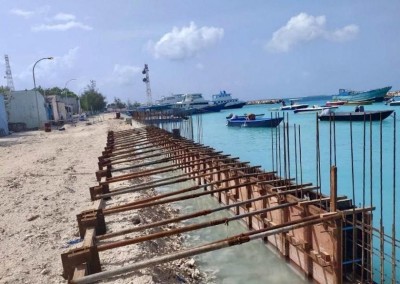 ކޮމަންޑޫ ބަނދަރު ތޮށިލުމުގެ މަސައްކަތް ފަށައިފި