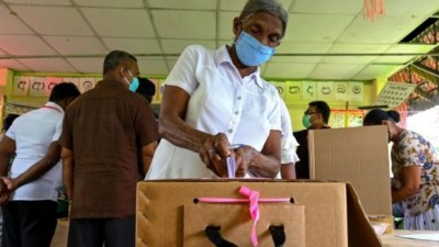 ލަންކާއިން އިންތިހާބު ތެރޭ އަޅާނެ ފިޔަވަޅުތައް ޓެސްޓު ކުރަން 'މޮކް އިންތިހާބެއް' ބާއްވައިފި