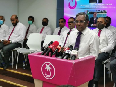 ޕީޕީއެމް ކޯލިޝަންގެ ޚާއްސަ އެޑްވައިޒަރުކަން ރައީސް ވަހީދަށް ދެއްވައިފި