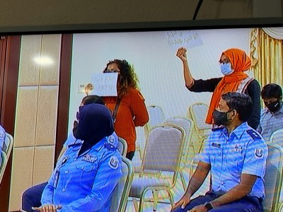 ފުލުހުންގެ ބިލަށް ހިޔާލު ހޯދާ ބައްދަލުވުމުގައި އިހުތިޖާޖުކުރަނީ