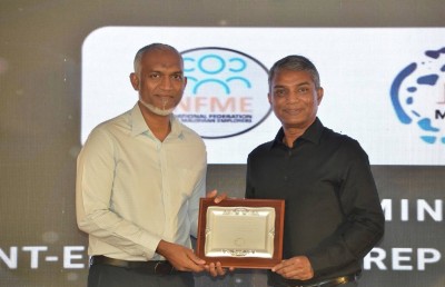 މަޖިލިހަށް ނުކުންނަ އަންހެނުން ސްޕޮންސަ ކޮށްދޭން ވިޔަފާރިވެރިންގެ ކިބައިން މުއިއްޒު އެދިވަޑައިގެންފި