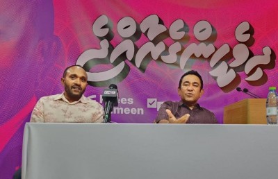 ޕީއެންސީއަށް މެމްބަރުން އިތުރުކުރަން މަސައްކަތްކުރާތީ ޔާމީންގެ ނުރުހުން!