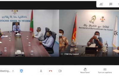 ދެ ސަރަހައްދުގައި ޖޫނިއާ ކޮލެޖު އެޅުމާ ގުޅޭގޮތުން މަޝްވަރާކޮށްފި