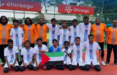 އަލަށް ބައިވެރިވެ ކުނބުރުދޫ ސްކޫލަށް ފުރަތަމަ ފަހަރަށް ވޮލީގެ ތަށި