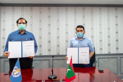 ޑަބްލިއުއެޗްއޯއިން ރާއްޖެއަށް ގިނަ އަދަދެއްގެ މެޑިކަލް އިކުއިޕްމަންޓް ހަދިޔާކޮށްފި