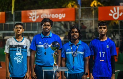 ސްކޫލް ވޮލީގެ 14 އަހަރުންދަށުގެ ތަށި ފ. އަތޮޅު ސްކޫލުން ދިފާއު ކޮށްފި