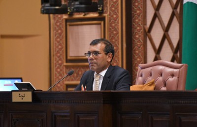މަޖިލިސް ރައީސް، ގާޒީއަކަށް ގަމާރެކޭ ވިދާޅުވުމުން ކަންބޮޑުވުން!
