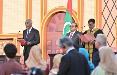 ވައްކަމާއި ކޮރަޕްޝަނަށް ހަރުއަޑުން ނޫނެކޭ ބުނާނަން: ރައީސް