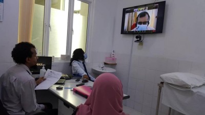 ފުވައްމުލަކު ހޮސްޕިޓަލުން ފުރަތަމަ ފަހަރަށް އެހެން ހޮސްޕިޓަލަކުން އޮންލައިން ކޮންސަލްޓޭޝަން ހަދައިފި