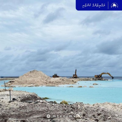 ނެއްލައިދޫ ބަނދަރު މަސައްކަތުގެ ބޮޑުބަޔެއް ނިމިއްޖެ