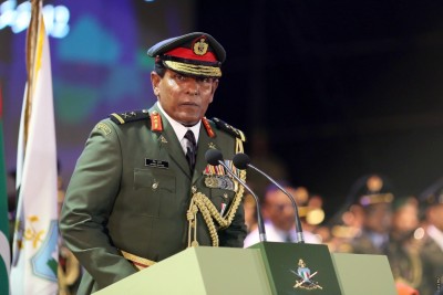 ޖެނެރަލް ޝިޔާމްގެ ބައްޕަ އަހަރެއް ވަންދެން ސިފައިންގެ ފެސިލިޓީއެއްގައި ހުރުން ކޮރަޕްޝަނަކަށް ނުވި