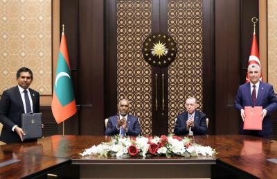 ރާއްޖެ އާއި ތުރުކީއާ ދެމެދު ވިޔަފާރީގެ އެއްބަސްވުމެއްގައި ސޮއިކޮށްފި