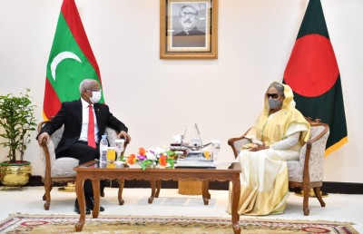 ރައީސް، ބަންގްލަދޭޝްގެ ބޮޑުވަޒީރާ ބައްދަލުކުރައްވައިފި