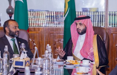 ސައުދީ ސަފީރަށް އިސްލާމިކް މިނިސްޓްރީން ރަތް ދޫލައިގެ މަރުހަބާއެއް
