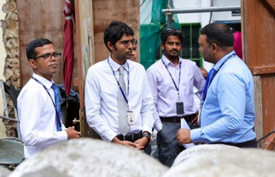 ސްޓެލްކޯގެ އާ އެމްޑީ ފުރަތަމަ ދުވަހު ފެއްޓެވީ މާވެޔޮމަގަށް ދަތިވާ ޓްރާންސްފޯމަރު ނެގުމުގެ މަސައްކަތް