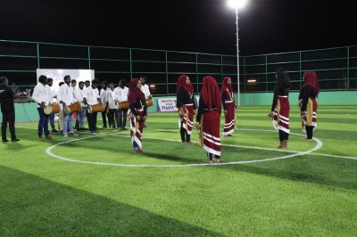 ދަރަވަންދޫ ފުޓްސަލް ދަނޑުގެ މަސައްކަތް ނިންމާ، ރަސްމީކޮށް ހުޅުވައިފި