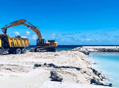 އިސްދޫ ބަނދަރު ތަރައްގީކުރުމުގެ މަސައްކަތް ފަށައިފި