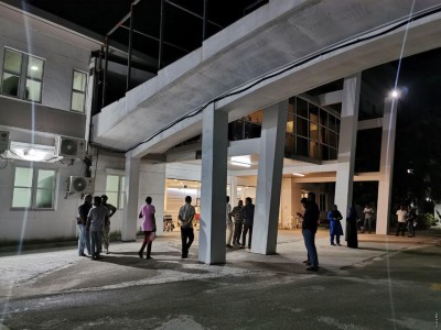 ހުޅުމާލޭގައި އިމާރާތަކުން ބިދޭސީއަކު ވެއްޓި އަނިޔާވެއްޖެ