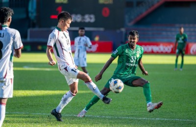 މާޒިޔާ އިން އޭއެފްސީ ކަޕް ނިންމާލީ މޯހަން ބަގާން ބަލިކޮށްފައި