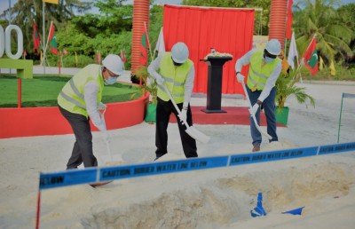 ކުމުންދޫގެ ފެނާއި ނަރުދަމާގެ މަސައްކަތް ފަށައިފި