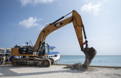 ހިތަދޫގެ  ކުރީގެ ބަނދަރު ތަރައްގީ ކުރުމުގެ އަމަލީ މަސައްކަތް ފަށައިފި