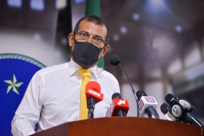 ދޮގު ޓްވީޓެއް ކުރެވި، މައިމޫނާގެ އަރިހުން ނަޝީދު މައާފަށް އެދިވަޑައިގެންފި