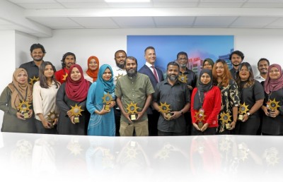 ބީއެމްއެލްގެ "ސްޓާ އެވޯޑްސް" 20 މުވައްޒަފަކަށް