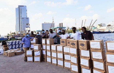 ހެޕީމާކެޓުން ހުރާއަށް ގިނަ އަދަދެއްގެ ސާމާނު ހަދިޔާކޮށްފި