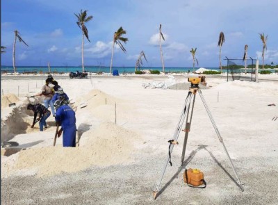 ހޯރަފުށީ އެއާޕޯޓުގެ ފަސިންޖާ ޓާމިނަލްގެ އަމަލީ މަސައްކަތް ފަށައިފި