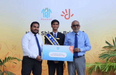 ގދ. އަތޮޅު ތައުލީމީ މަރުކަޒަށް ބޭނުންވާ ވަސީލަތްތައް ދިރާގުން ހަދިޔާކޮށްފި