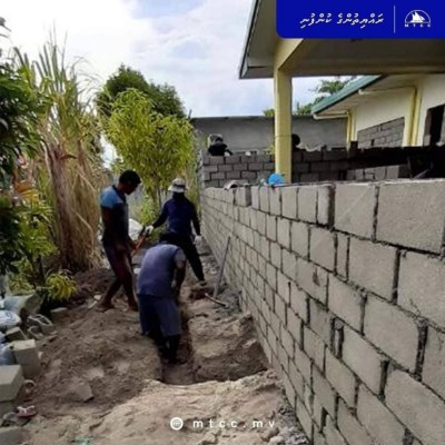 ތިނަދޫގައި އަޅާ ކޮވިޑް ފެސިލިޓީގެ މަސައްކަތް އަންނަ މަހު ނިމޭނެ