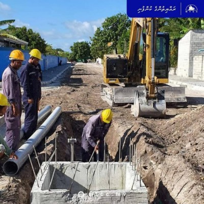 ހަނިމާދޫ މަގުހަދާ މަޝްރޫއުގެ ބޮޑުބައި ނިމިއްޖެ