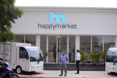 ހެޕީ މާކެޓްގެ ގްރީން ފްލީޓް ތައާރަފުކޮށް އާ ޝޯ ރޫމެއް ހުޅުވައިފި