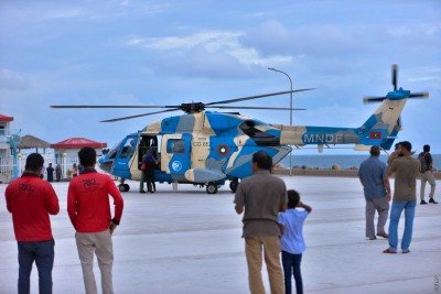 އައިސް ތިބީ އެހީއަށް، އެކަމަކު ސިފައިންގެ އަދަދު ހާމަ ކުރުން ނުރައްކާ
