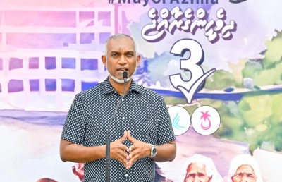 މާލޭގެ ތަރައްގީއަށް ސަރުކާރުގެ ވިސްނުމުގެ ކެންޑިޑޭޓުން ހޮވައިދީ: ރައީސް