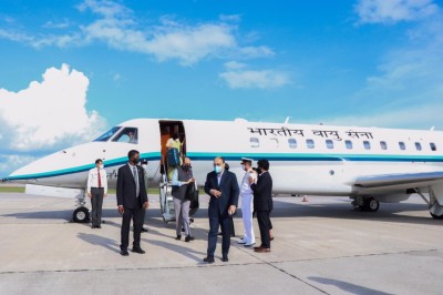 ރަސްމީ ދަތުރުފުޅެއްގައި އިންޑިއާގެ ފޮރިން ސެކްރެޓަރީ ރާއްޖެ ވަޑައިގެންފި